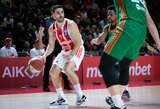 „Crvena Zvezda“ su F.Campazzo priešakyje pasiekė pergalę Adrijos lygoje