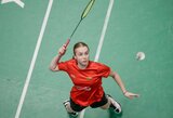 Lietuvos badmintonininkai baigė pasirodymus Lodzėje