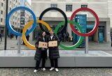 Lietuvos vėliavą olimpinių žaidynių atidarymo ceremonijoje neš dailiojo čiuožimo pora