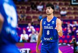 NBA žaidėjo vedamas Izraelis įveikė Belgiją