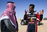 Baudą gavęs N.Al-Attiyah: „Mes čia ne tam, kad laimėtume atskirus greičio ruožus“