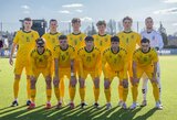 Lietuvos U-21 futbolo rinktinė nusileido latviams