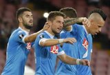 „Napoli“ sumindė belgus, „Borussia“ išplėšė pergalę paskutinėmis minutėmis