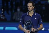 D.Medvedevas po „ATP Finals“ turnyro pasigedo 200 tūkst. JAV dolerių vertės laikrodžio