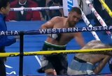 Didesnio pasipriešinimo nesulaukęs V.Lomačenka nuliūdino Australijos publiką: dominavo ir pasiekė techninį nokautą prieš G.Kambosos