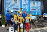 Lietuvos BMX dviratininkai Suomijoje kopė ant prizininkų pakylos