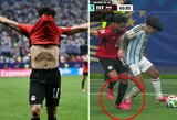 Įspūdinga Egipto ataka ir įvartis atšaukti po VAR peržiūros dėl pražangos kitoje aikštės pusėje