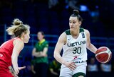 Merginų U20 rinktinės kapitonė A.Zdanevičiūtė: „Kviečiu visus, kas myli krepšinį“
