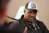 F.Ngannou pažadėjo atimti A.Joshua sielą: „Netikiu, kad jis turi didelę jėgą“