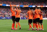 Nyderlandų rinktinė Pasaulio taurėje užsitikrino pirmąją vietą grupėje ir pagerino istorinį Brazilijos rekordą