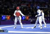 Jakelaitis ir Ramanauskaitė pasaulio tekvondo čempionate laimėjo po vieną kovą