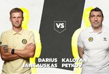 „Gintros” klubo „Trenerių iššūkyje” – K.Petkovo ir D.Jankausko dvikova