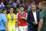 Dėl neskirto baudinio Čempionų lygos finale apmaudo neslėpęs Declanas Rice'as: „Buvau visiškai sugniuždytas“