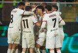 „Milan“ Italijoje šventė sunkią pergalę