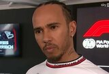 L.Hamiltonas dėl S.Perezo situacijos įgėlė „Red Bull“: „Jei aš kas savaitę girdėčiau tiek negatyvių dalykų, man irgi būtų labai sunku“
