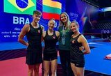 Pasaulio aerobinės gimnastikos čempionate Ispanijoje varžėsi trys lietuviai