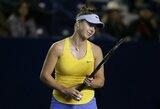 WTA turnyre Meksikoje – skaudus E.Svitolinos pralaimėjimas