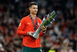 Fizinių problemų turėjęs Cristiano Ronaldo: „Jeigu reikėtų dėl nacionalinės komandos susilaužyti koją, aš tai padaryčiau“