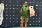 Po intriguojančio turnyro Vilniuje Lietuvos kornholo čempionu pirmą kartą tapo Paulius Varnas