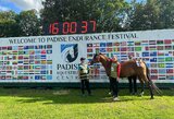U.Zalieckienė išbandė jėgas pasaulio jaunų žirgų ištvermės jojimo čempionate