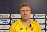 Po traumos Europos vicečempionu tapęs Mykolas Alekna: „Jeigu kažkas prieš sezoną būtų pasakęs, kad taip atsitiks, būčiau patenkintas, bet vis tiek norėjau aukso“