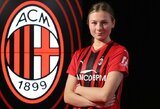 „Gintros“ lyderė pasirašė sutartį su AC „Milan“