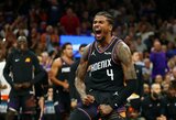 „Suns“ užbaigė Curry ir „Warriors“ sezoną