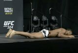 Šiurpus incidentas „UFC 324“ dalyvių svėrimų procedūroje: nualpo nuo svarstyklių nulipęs kovotojas