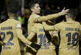 5 įvarčius pelniusi „Barcelona“ Ispanijos Karaliaus taurės aštuntfinalyje sutriuškino „Ceuta“