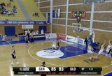 Tritaškį paskutinę sekundę įmetę slovėnai tapo Lietuvos U-20 rinktinės varžovais