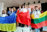 Lietuvos moterų šimtalangių šaškių rinktinė pasaulio čempionate iškovojo du bronzos medalius