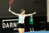Justina Mikulskytė Tunise be vargo žengė į ketvirtfinalį