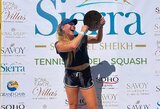 Andrė Lukošiūtė pakartojo didžiausią karjeros laimėjimą: neutrali atletė atsisakė tęsti finalą