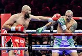 Fury: „Kitos išeities nėra – Usykas privalo atiduoti WBC diržą“
