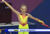 S.Razokaitė iškovojo Lietuvos meninės gimnastikos taurę
