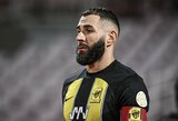 K.Benzemos ateities dilema: nesitreniruoja su „Al Ittihad“, ieško naujos komandos