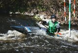 Europos jaunimo baidarių ir kanojų slalomo taurės etape – lietuvių startai
