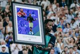 „US Open“: Monfilsas atsisveikino su „Didžiojo kirčio“ scena, sensacingas Musetti pralaimėjimas ir de Minauro krachas