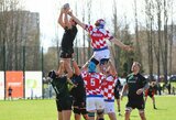Lemiamose Europos čempionato rungtynėse Lietuvos regbininkai „pervažiavo“ kroatus