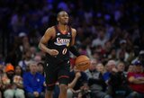 „76ers“ prasibrovė į NBA atkrintamąsias