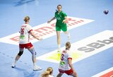 Europos čempionate jaunosios Lietuvos rankininkės neprilygo Danijos rinktinei