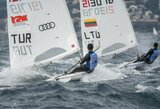V.Strelčiūnas Europos jaunimo čempionate aplenkė daugiau nei 70 buriuotojų