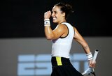 WTA 1000 turnyre krito favoritė, nesėkmę patyrė ir po gniuždančio pralaimėjimo grįžusi M.Keys