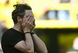 E.Terzičius apie pralaimėtą kovą dėl „Bundesliga“ titulo: „Nepaprastai skausminga“ 