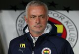 Klaida darbą „Fenerbahče“ pavadinęs Jose Mourinho: „Man tai buvo per žemo lygio klubas“