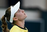 WTA 500 turnyre Abu Dabyje – „užmigę“ teisėjai ir E.Rybakinos pergalė