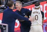 NBA pripažino Kerro išvarymu pasibaigusia teisėjų klaidą