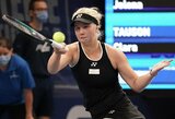 Dar viena kylanti teniso žvaigždė: 18-metė danė WTA 250 turnyro finale įveikė J.Ostapenko