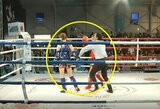 M.Bazytė – pasaulio jaunučių muaythai vicečempionė, teisėja nepaleido ukrainietės, kuri nenorėjo sveikintis su ruse