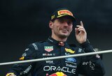 Verstappenas pasišaipė iš F-1 variklių: „Pamačiau 8–9 bolidus, važiuojančius 30 km/val. Su V8 taip nebūtų“